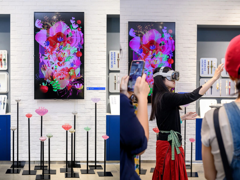 罗比作品《富饶之花》，将植物生长能量与女性生命经验并置，以充满张力的视觉语言回应边缘经验中的持续生长。