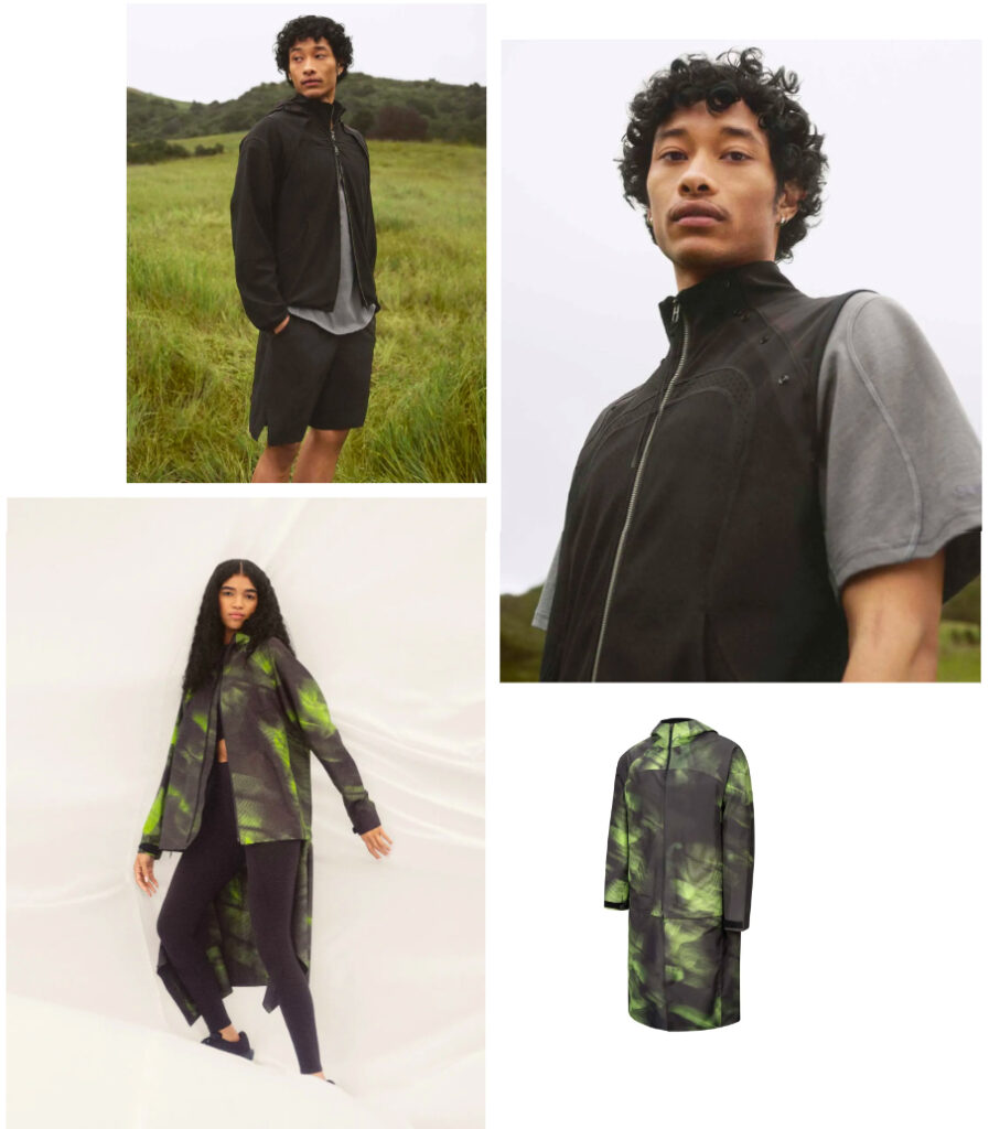lululemon2026春季SLNSH设计师合作系列，最大看点是“模块化”设计语言的系统运用。