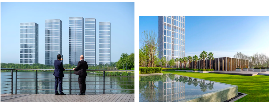 LACADIERE市场及营销中心总经理吴姝霖表示，自2023年发布“地产开发+城市运营”双品牌战略以来，品牌始终践行从“造城”到“营城”，让“度假栖居+酒店式服务”成为现实。