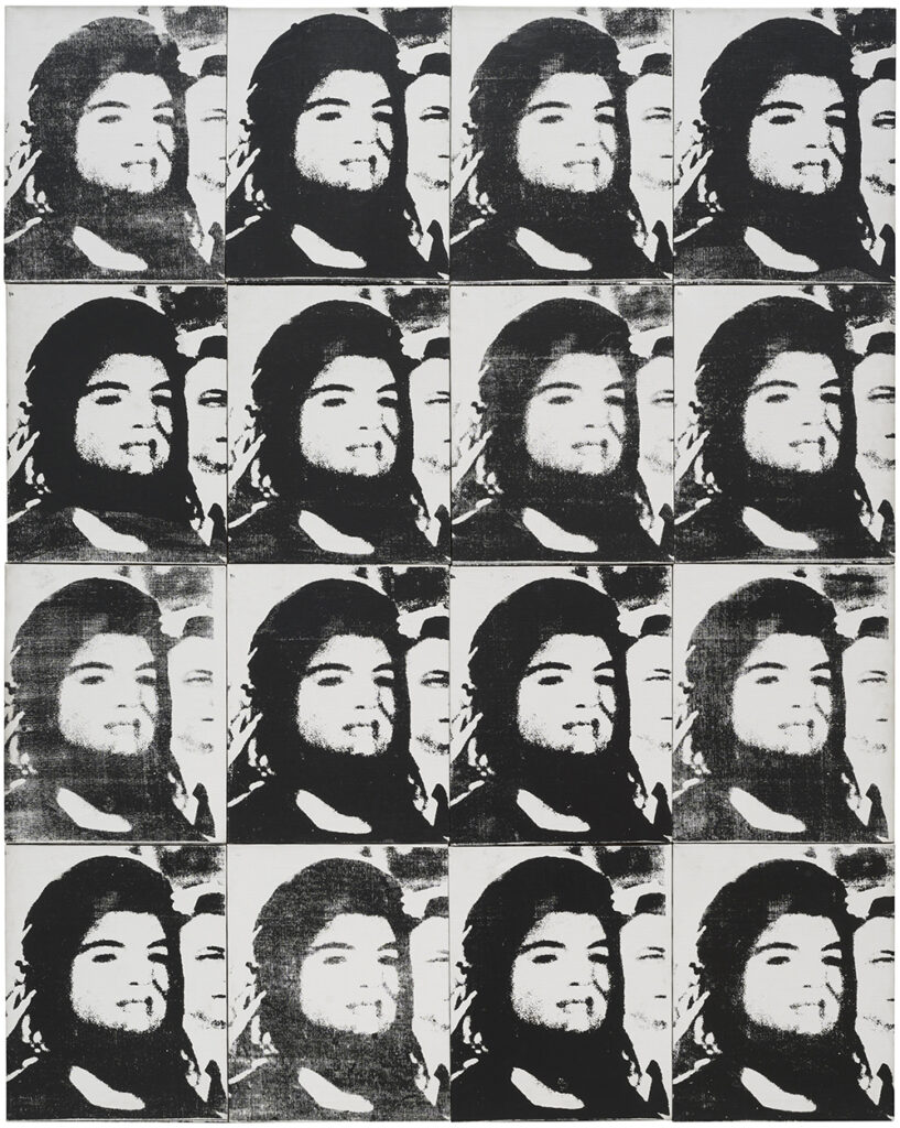 安迪·沃霍尔，《十六个杰奎琳》，1964年作