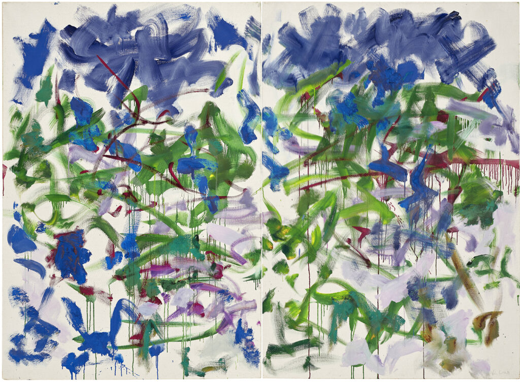 琼·米切尔，《平原》，1989年作
