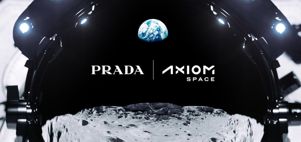 Prada and Axiom Space, a leader in the space industry and the creator of the first commercial orbital station, advance their groundbreaking partnership to produce NASA's new spacesuits for the Artemis III lunar mission, the first crewed Moon landing since December 1972, when the Apollo 17 mission concluded.