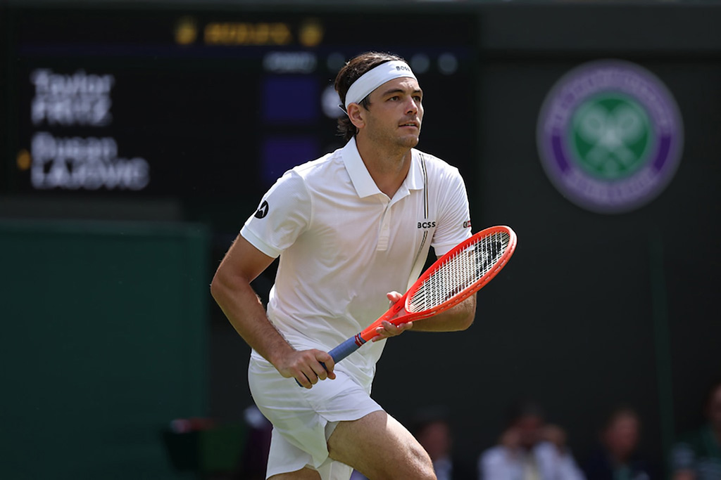 劳力士代言人泰勒·弗里茨(TAYLOR FRITZ)在晋级四分之一决赛过程中的精彩 瞬间