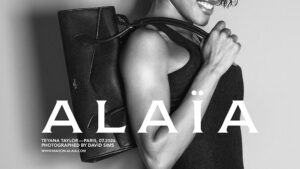 ALAÏA 2026夏秋系列广告大片：跨界艺术家Teyana Taylor，用身体诠释雕塑感廓形