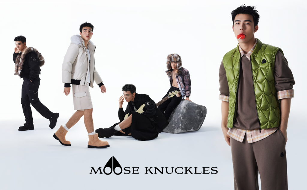 Moose Knuckles 全新品牌挚友陈昊森演绎2026秋冬系列